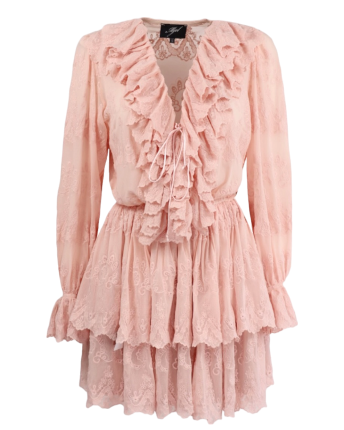 PINK LACE LUX DRESS - 0