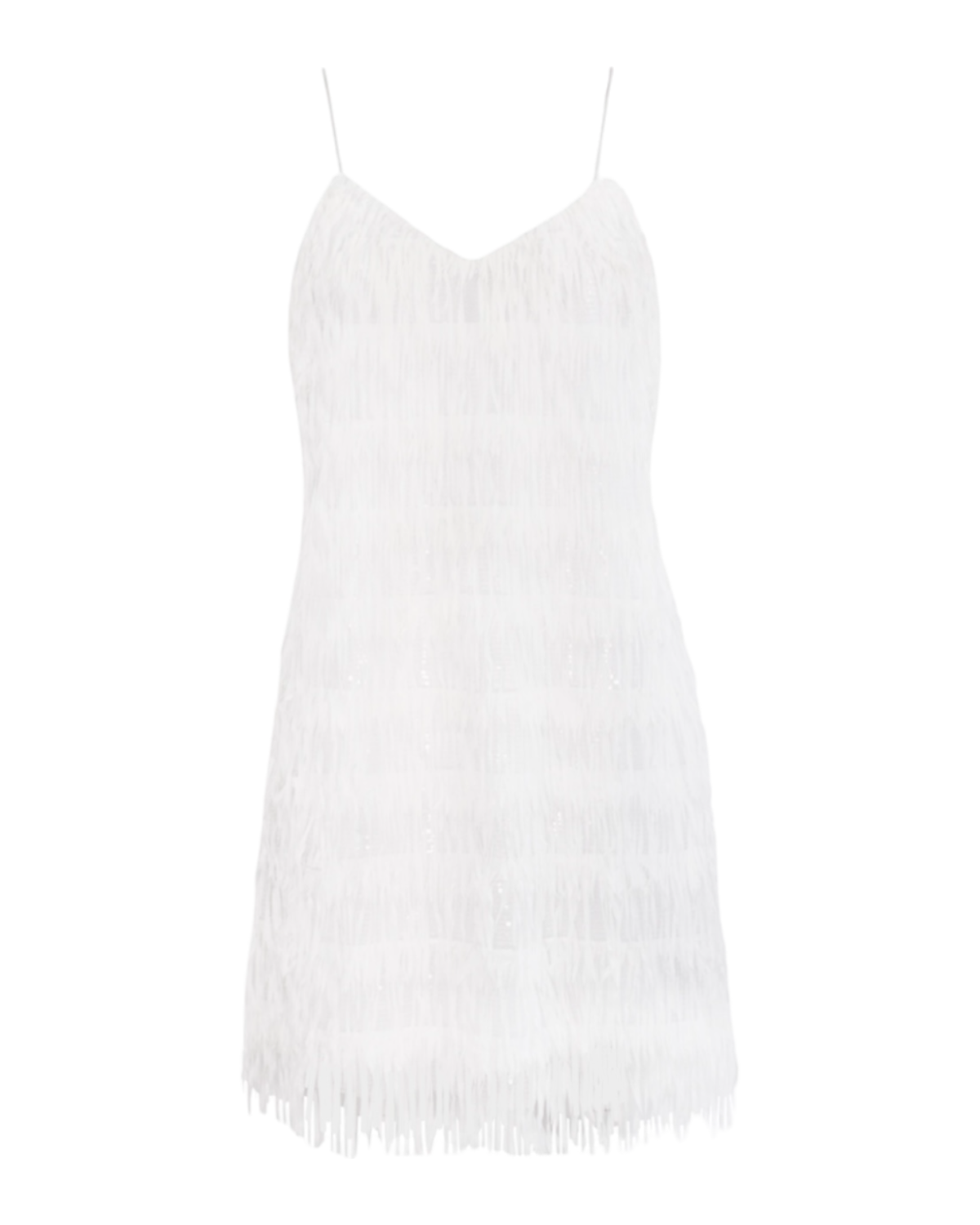 РОКЛЯ WHITE FRINGES - 0