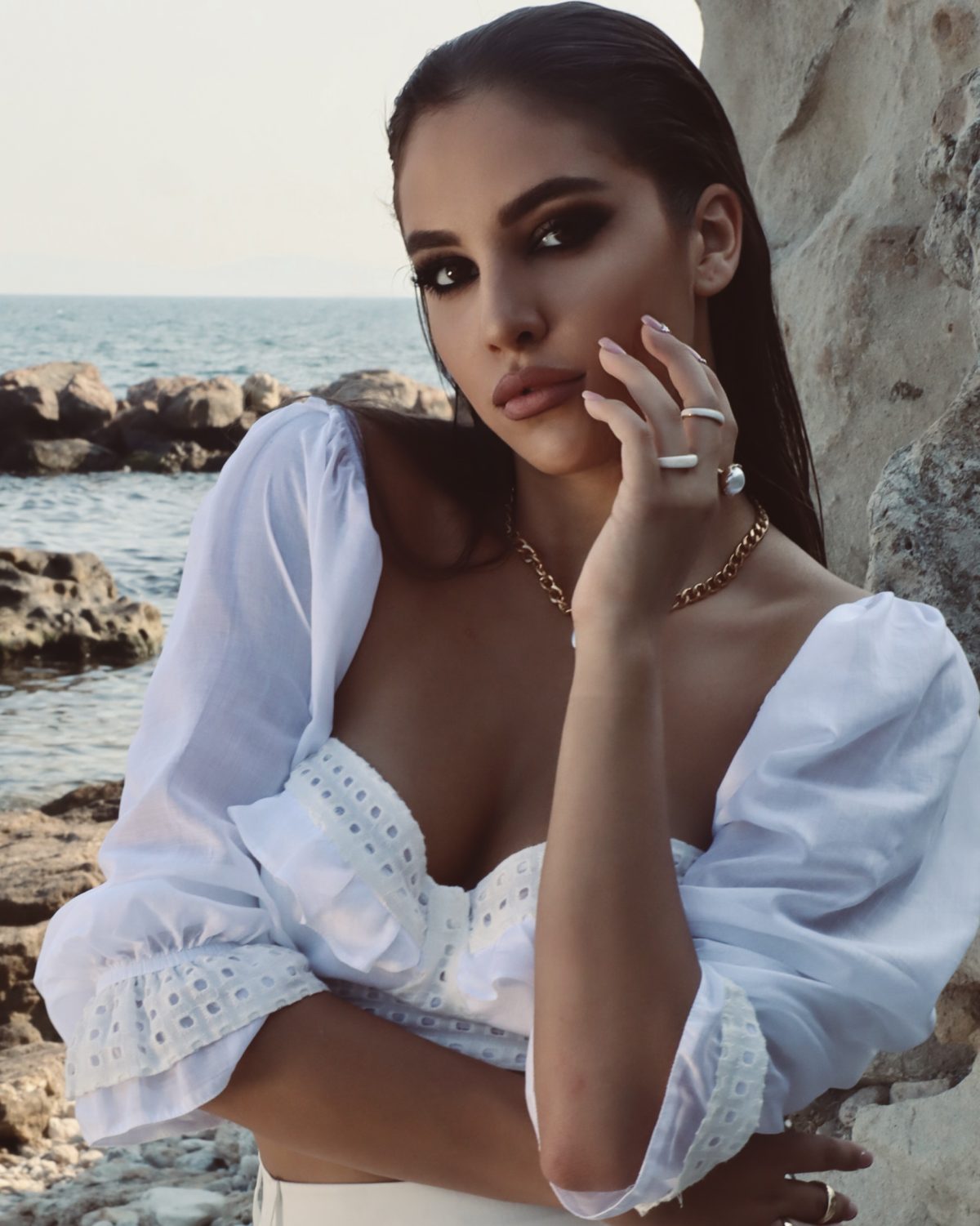 БЮСТИЕ WHITE COTTON - 1
