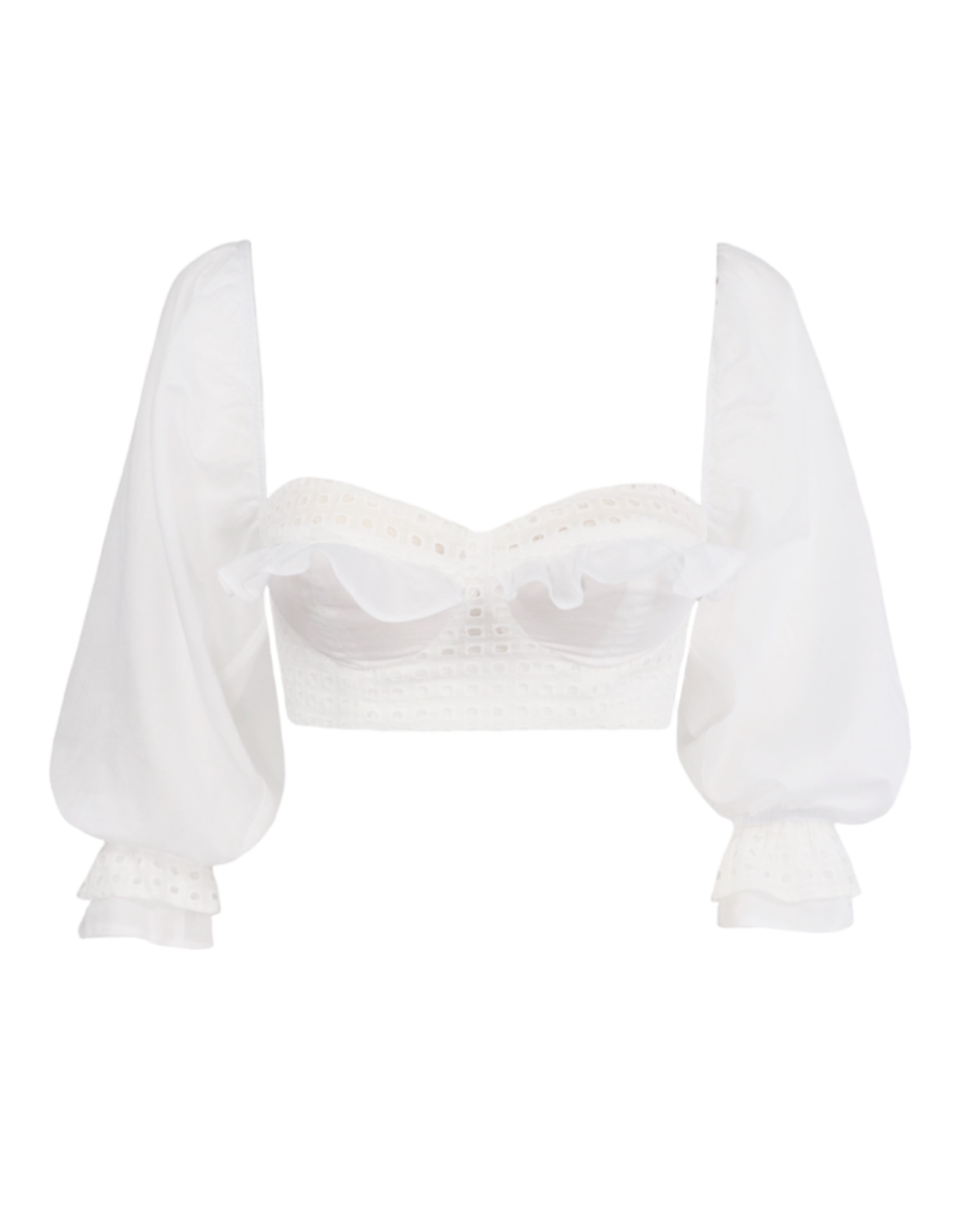 БЮСТИЕ WHITE COTTON - 0