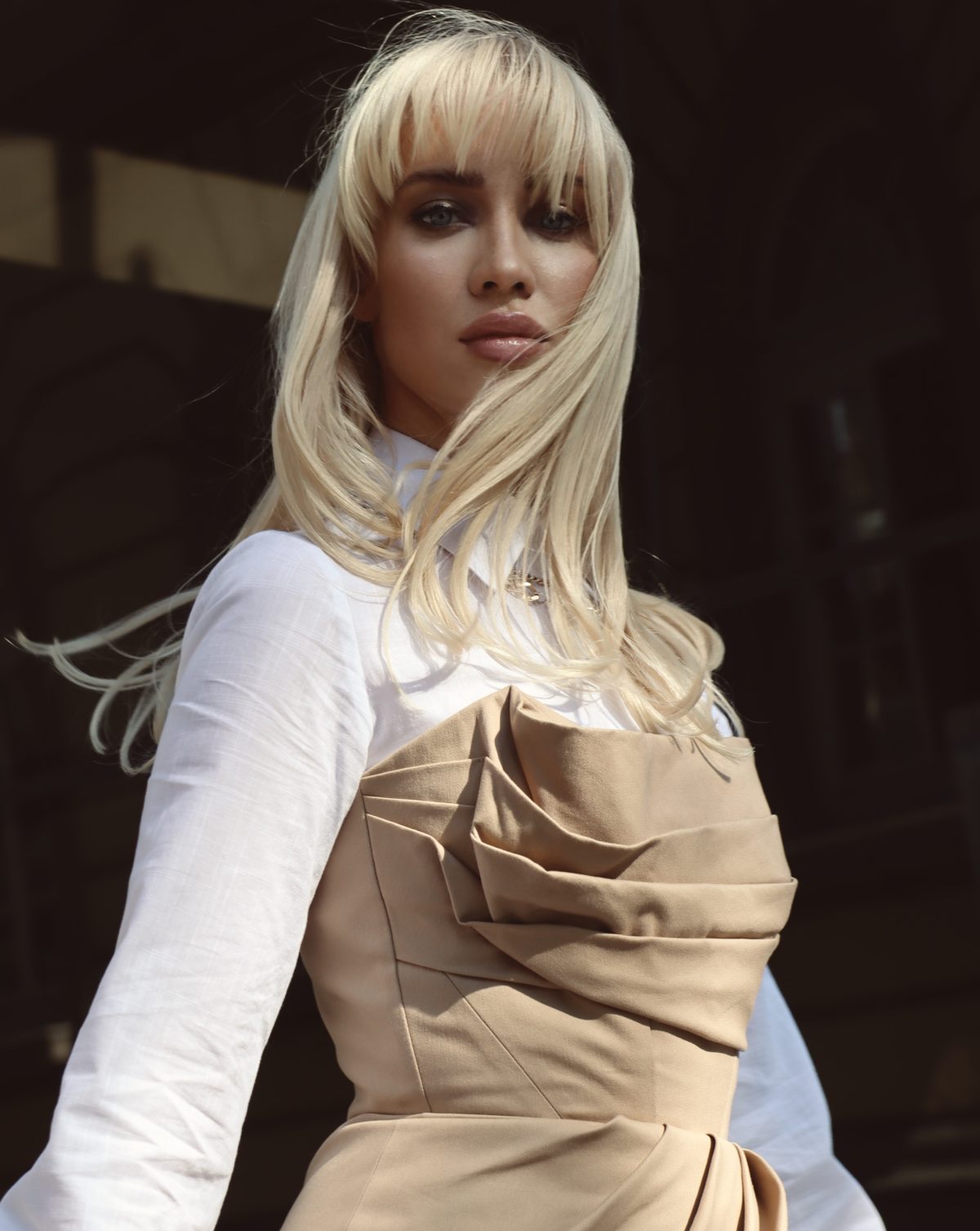 CAMEL DRESS - 3