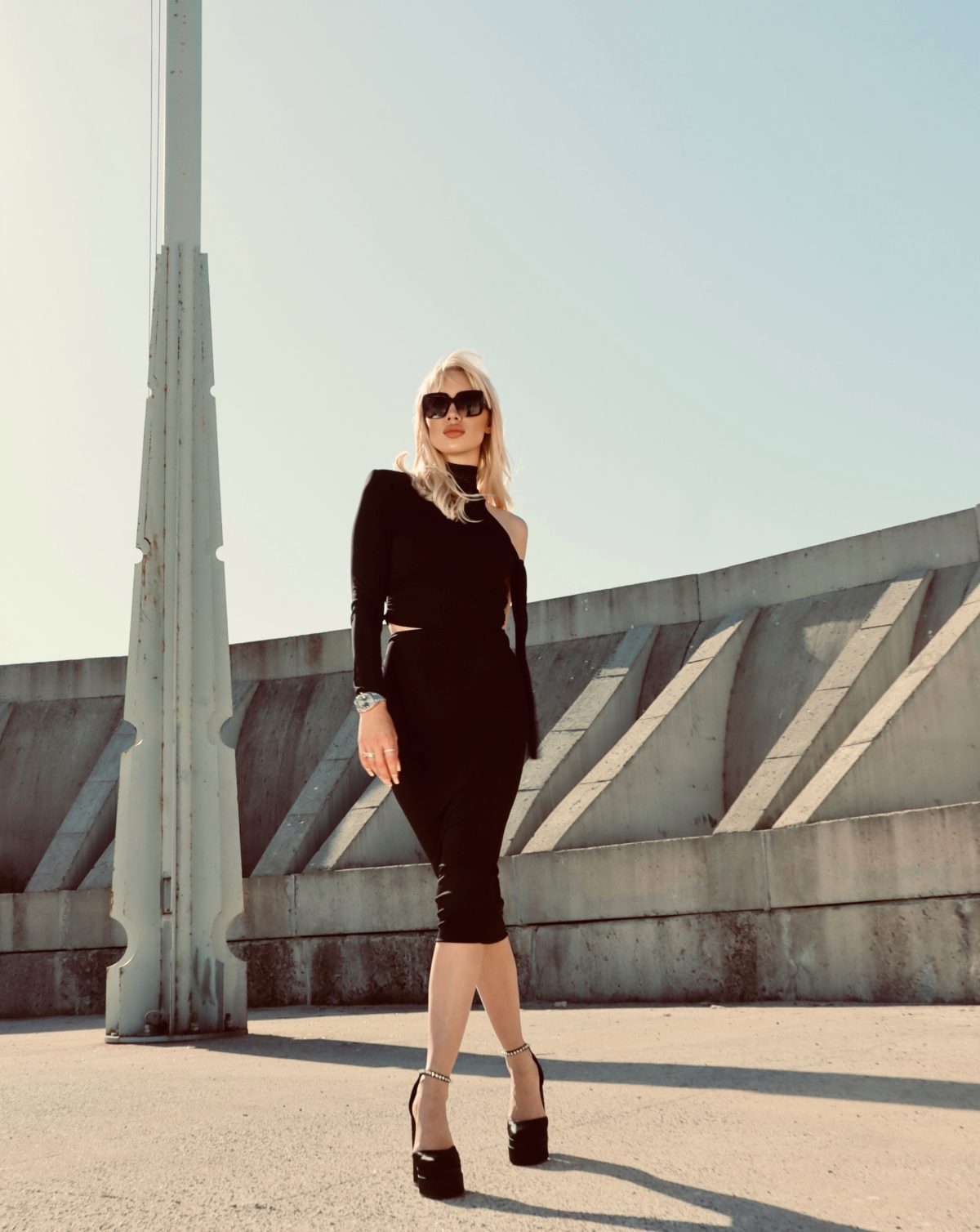 БЛУЗА CROP SLIM BLACK - 3