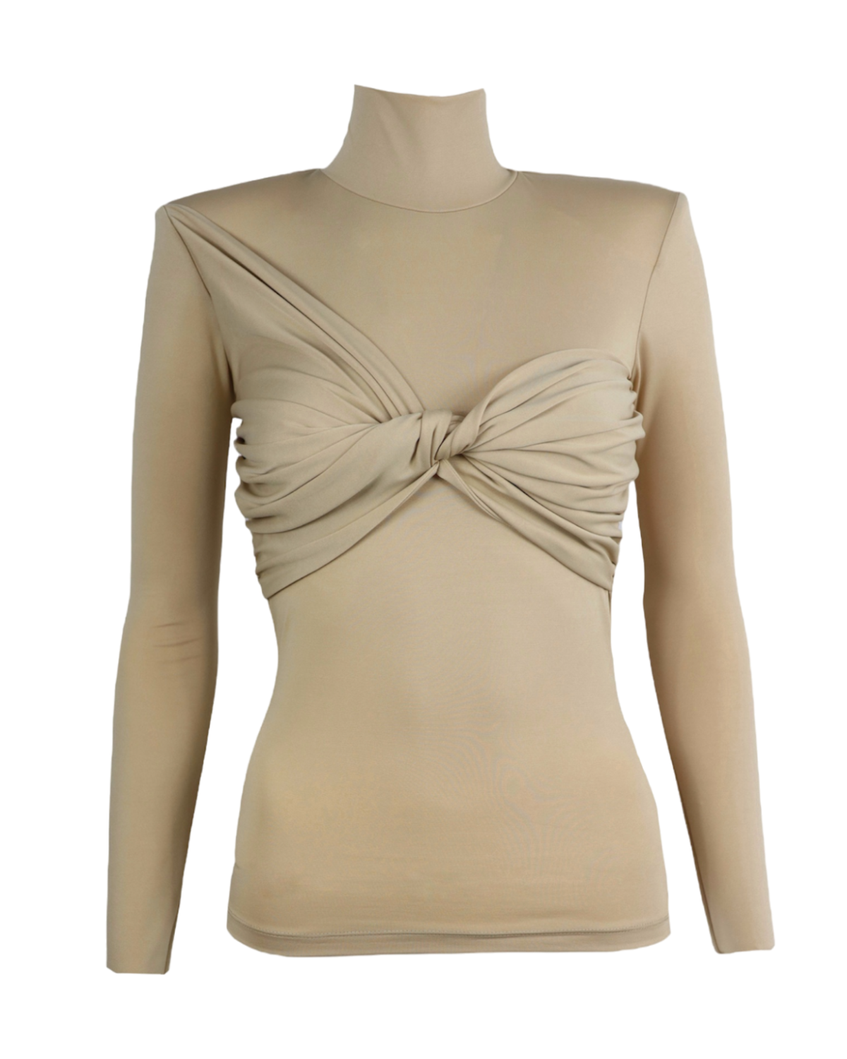 NUDE SLIM BLOUSE - 0